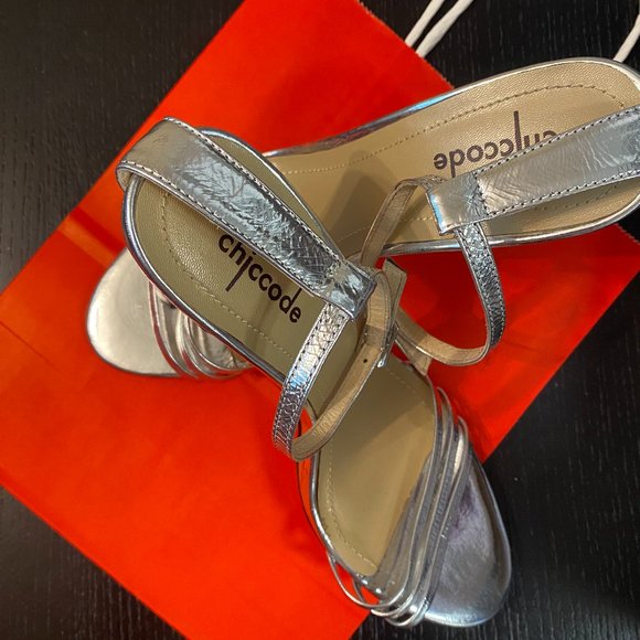 Pre-owned Chiccode Brand  (European)High Heel Sandals-Made in Italy - Picture 1 of 7